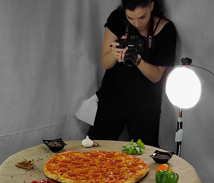 Φωτογράφιση για διαφημιστικό Amalfi Pizza